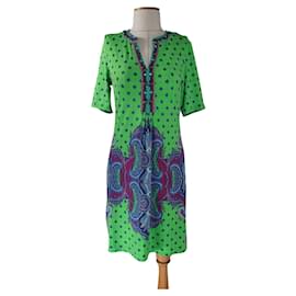 Robe Verte Hale Bob Taille M Multicolore Vert