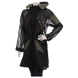 Diesel Jacke Schwarz aus Polyester Schwarz