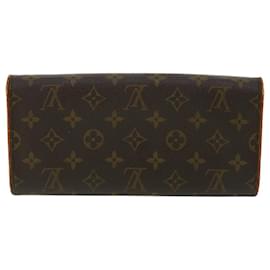 Louis Vuitton-LOUIS VUITTON Monogram Pochette Twin GM Shoulder Bag M51852 LV Auth am3492-Monogram