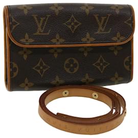 Louis Vuitton-LOUIS VUITTON Monogram Pochette Florentine Waist bag M51855 LV Auth am3493-Monogram