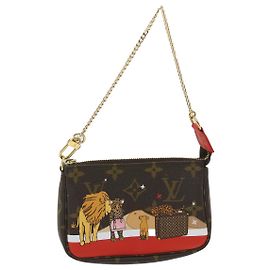 LOUIS VUITTON Monogram Mini Pochette Accessoires Pochette M63830 LV Auth ro696A Autre