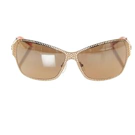 Céline-Celine Square Tinted Sunglasses-Golden