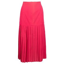 Jupe plissée rose Valentino Rose