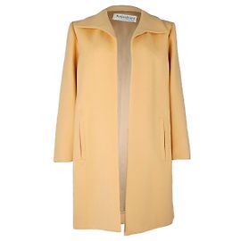 Yves Saint Laurent coat Yellow