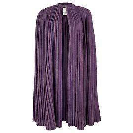 Capa Plissada Nina Ricci Roxo