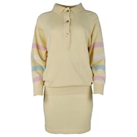 Chanel-Chanel Cashmere Set-Yellow
