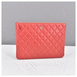 Chanel-Chanel Matelasse Leather Clutch Bag-Other
