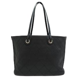 Chanel-Chanel Quilted Caviar Shopping Fever Tote with Pouch-Other