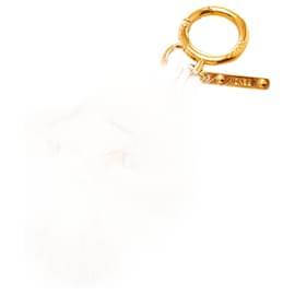Fendi-Fendi Fur Keychain-Pink