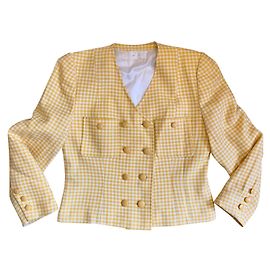 Vintage Carven short jacket Yellow