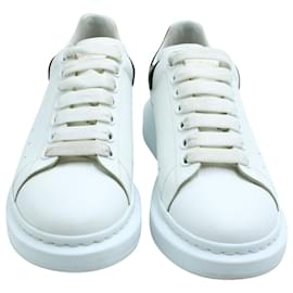 Alexander Mcqueen-Alexander Mcqueen Men's Oversized Sneaker in White Leather-White
