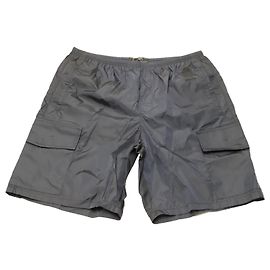Prada Short taille élastique en nylon bleu marine Bleu Marine