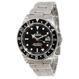 Rolex-Rolex Gmt-master Ii 16710 Men's Watch In  Stainless Steel-Grey