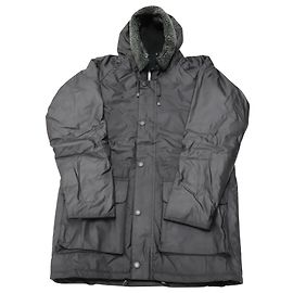 Chaqueta Barbour Fenton Wax de algodón negro Negro