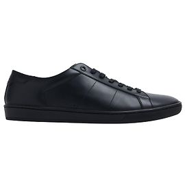 Saint Laurent SL-01 Sneakers in Pelle Nera Nero