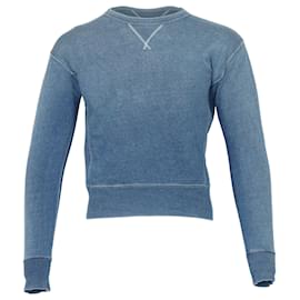 Ralph Lauren-Ralph Lauren RRL Sweatshirt in Blue Cotton-Blue