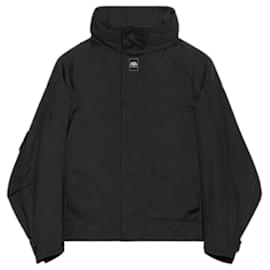 Balenciaga-Parka invertida Balenciaga en poliamida negra-Negro