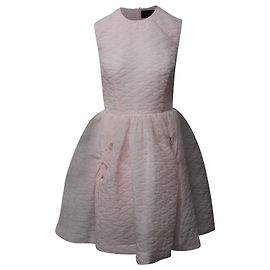 Simone Rocha Abito gonfio in nylon rosa Rosa