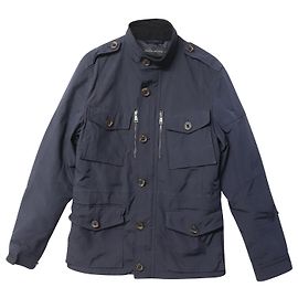 Ralph Lauren Purple Label Wrexham Feldjacke aus blauem Polyester Blau