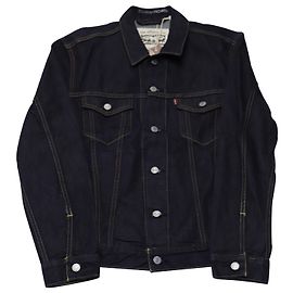 Levi's Levis X Outerknown Wellthread Trucker Jacket in Blue Cotton Denim Blue