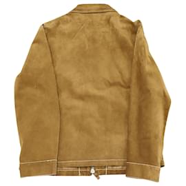 Michael Kors-Michael Kors Jacket with Zipper Closure in Brown Suede-Brown