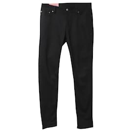 Acne-Acne Studios Jeans aus schwarzem Baumwolldenim-Schwarz