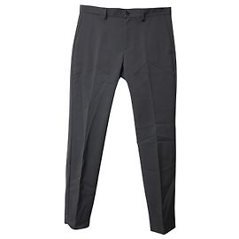 Pantalon Ajusté Theory en Polyamide Gris Gris
