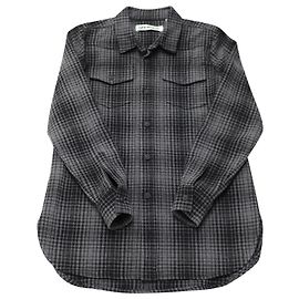 Off White Camicia tartan Off-White in acrilico nero Nero