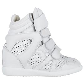 Isabel Marant Bekett Sneakers in White Leather White