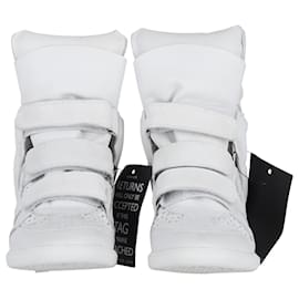 Isabel Marant-Isabel Marant Bekett Sneakers in White Leather-White