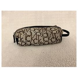 Calvin Klein-Purses, wallets, cases-Beige