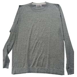 Brunello Cucinelli-Sweaters-Grey