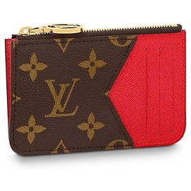 Louis Vuitton LV Romy Cardholder new red Red