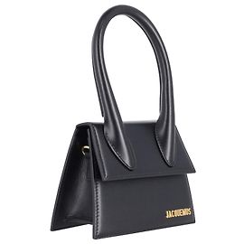 Borsa Jacquemus Le Chiquito Moyen in pelle nera Nero