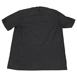 Maison Martin Margiela-Camiseta estampada con cuello redondo en algodón gris de Maison Martin Margiela-Gris