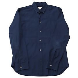 Salopette Maison Martin Margiela in cotone blu navy Blu navy