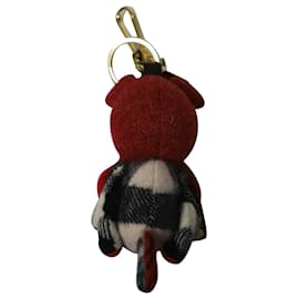 Burberry-Burberry Seymour Bull Dog Charm in Multicolor Wool-Multiple colors