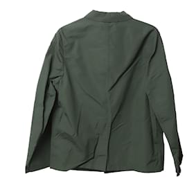 Burberry-Burberry Prorsum Jacket in Green Cotton-Green