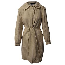 Isabel Marant Casaco acolchoado acolchoado em algodão creme Branco Cru
