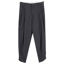 MCQ Alexander McQueen plissierte Hose aus schwarzem Polyester Schwarz