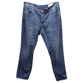 Vaqueros Brunello Cucinelli Leisure Fit en denim de algodón azul Azul