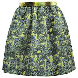 Msgm-MSGM Printed Skirt in Multicolor Polyester-Other,Python print