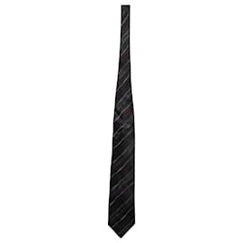 Missoni-Missoni Striped Necktie in Multicolor Silk -Other,Python print