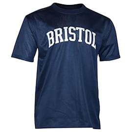 Nike-Nike Bristol F.C.R.B T-shirt in Navy Blue Polyester-Blue,Navy blue
