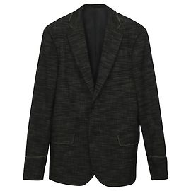 Blazer Bottega Veneta de algodón con estampado negro Negro