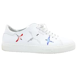 Axel Arigato-Axel Arigato Clean 90 Bird Sneakers in White Leather-White