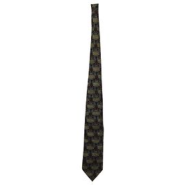 Gravata Estampada Ermenegildo Zegna em Seda Multicolorida Outro Impressão em python