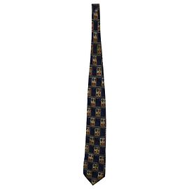 Ermenegildo Zegna Corbata estampada en seda multicolor Otro Impresión de pitón