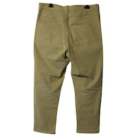 Nanushka-Nanushka Jasper Corduroy Cargo Trousers in Beige Cotton-Beige
