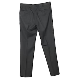 Prada-Prada Men's Trousers in Light Grey Wool blend-Grey